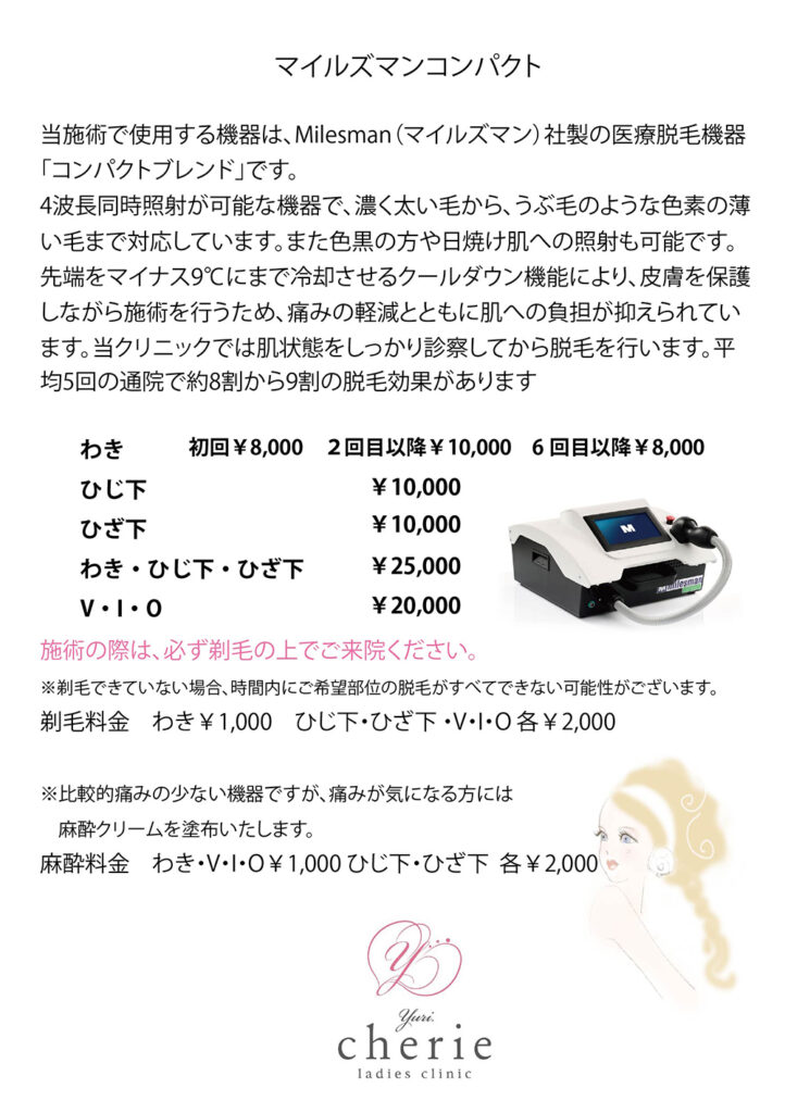 医療脱毛