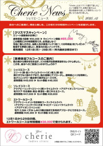 シェリエ・ニュース 2025年12月